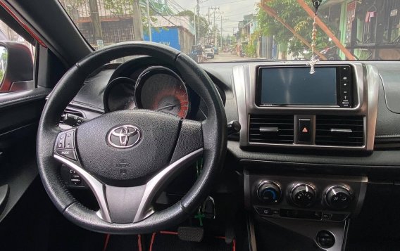Sell Orange 2016 Toyota Yaris Hatchback at Automatic in  at 24600 in Malabon-4