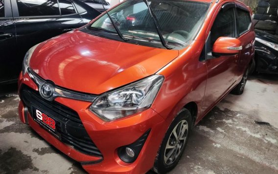 Orange Toyota Wigo 2018 Manual