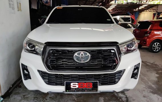 White Toyota Hilux Conquest 2.4 4x2 2019 -1