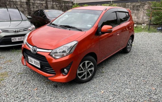 Orange Toyota Wigo 2020