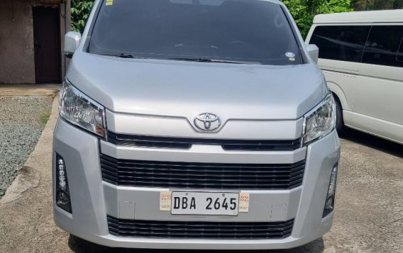 Silver Toyota Hiace 2020 