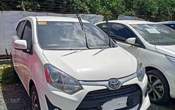  White Toyota Wigo 2020-1