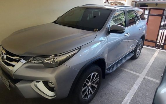 Silver Toyota Fortuner 2017 for sale 