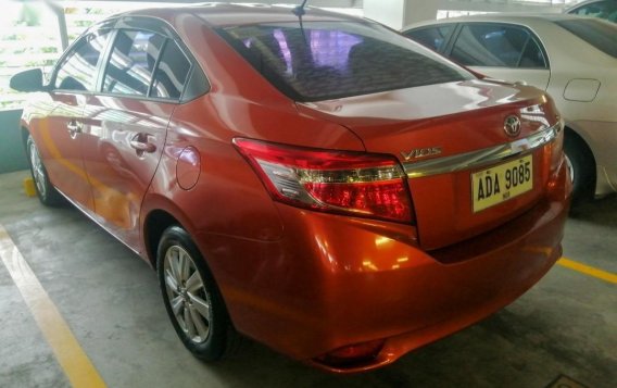 Selling Orange Toyota Vios 2015 in Caloocan-4