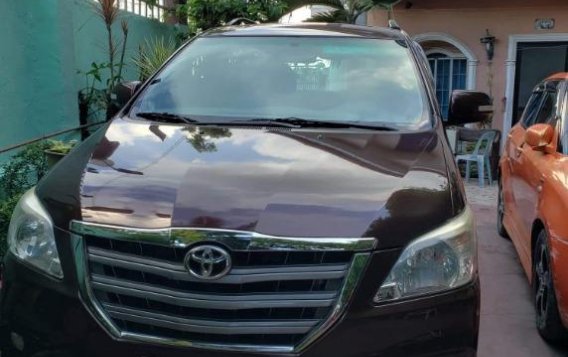 Black Toyota Innova 2015 for sale in Cebu