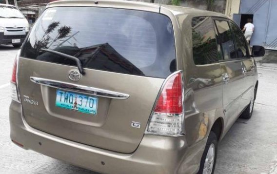 Beige Toyota Innova 2012 for sale in Manila-2