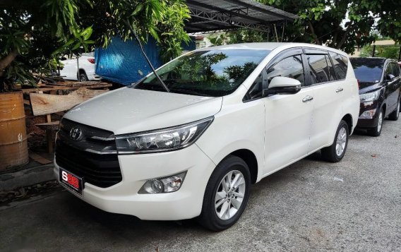 Selling Pearl White Toyota Innova 2018 in Quezon