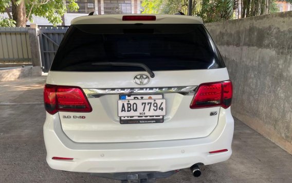 Selling Pearl White 2016 Toyota Fortuner in Davao