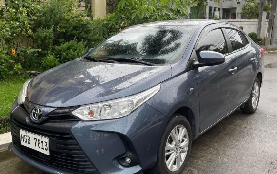 Selling Blue Toyota Vios 2021 in Las Piñas-1