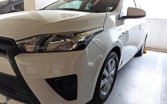White Toyota Yaris 2014 for sale in Marikina-1