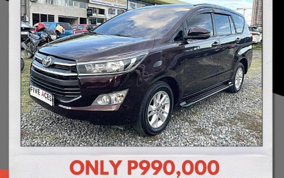 Black Toyota Innova 2019 for sale in Mandaue