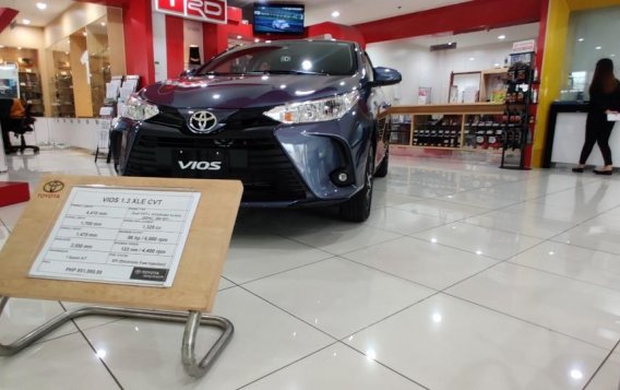 Blue Toyota Vios 2021 for sale in Manila-7
