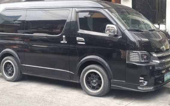 Black Toyota Hiace 2017 for sale in Manila