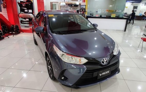 Blue Toyota Vios 2021 for sale in Manila-1