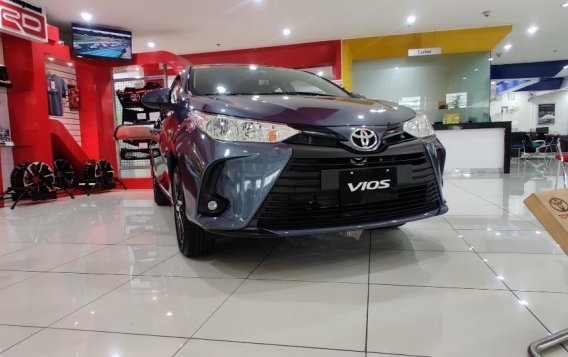 Blue Toyota Vios 2021 for sale in Manila-8
