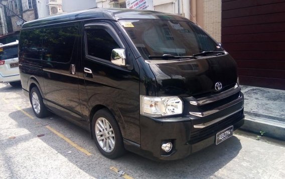 Black Toyota Hiace 2016 for sale in Quezon-1