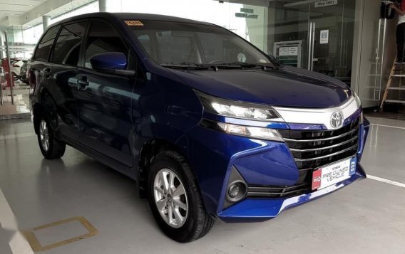 Blue Toyota Avanza 2020 for sale in Las Pinas-1