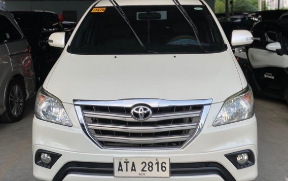 Pearl White Toyota Innova 2015 for sale in Pasig