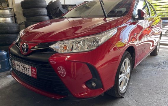 Red Toyota Vios 2021 for sale in Quezon-1