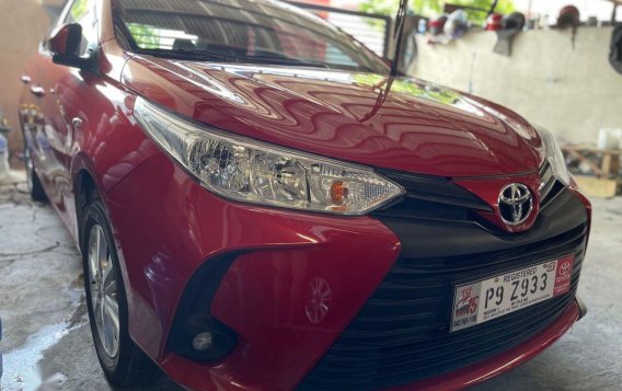 Red Toyota Vios 2021 for sale in Quezon