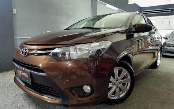 Golden Toyota Vios 2016 for sale in Manila-2