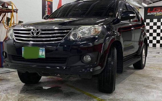 Black Toyota Fortuner 2012 for sale in Quezon-1