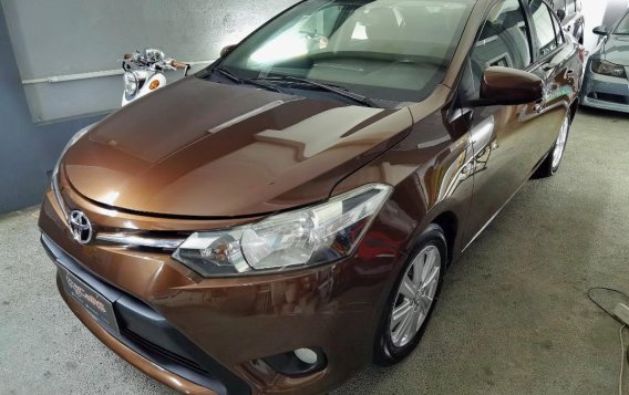 Golden Toyota Vios 2016 for sale in Manila-5