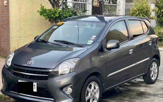 Silver Toyota Wigo 2015 for sale in Parañaque-1