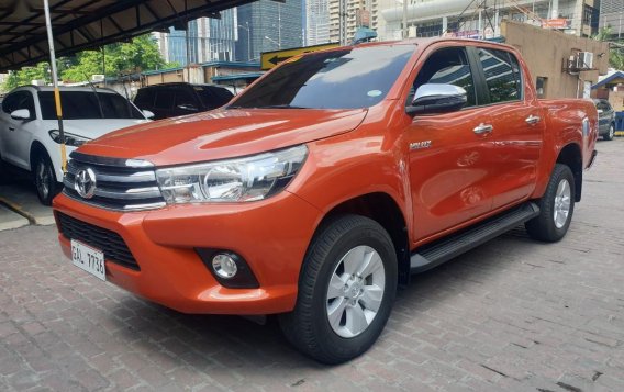 Orange Toyota Hilux 2019 for sale in Pasig-1
