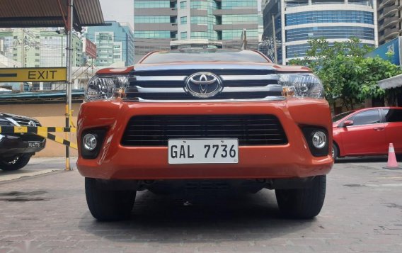 Orange Toyota Hilux 2019 for sale in Pasig-2