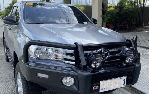 Brightsilver Toyota Hilux 2019 for sale in San Fernando