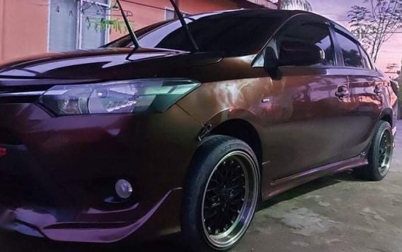 Red Toyota Vios 2015 for sale in Binmaley-4