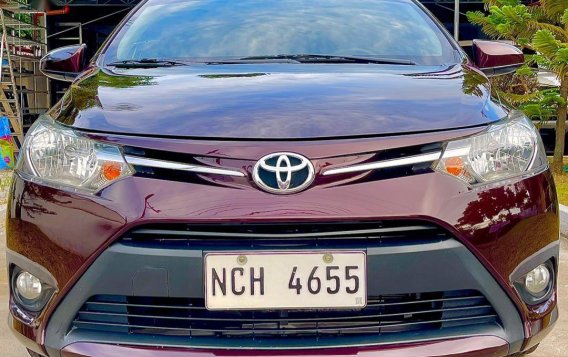 Red Toyota Vios 2016 for sale in Angeles-5