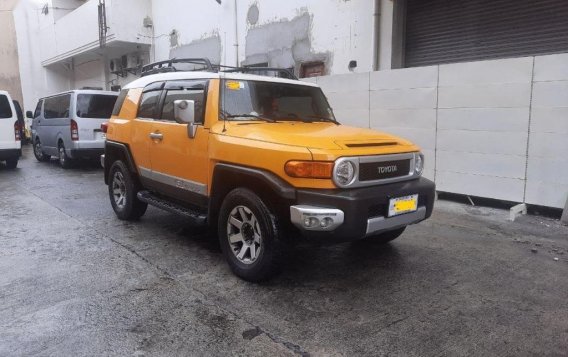 Yellow Toyota FJ Cruiser 2015 for sale in Pasay-5