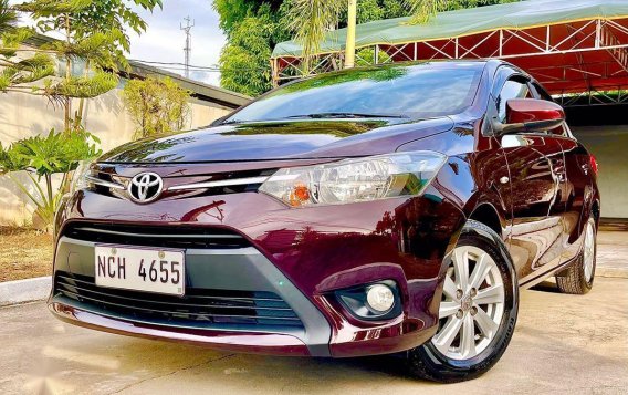 Red Toyota Vios 2016 for sale in Angeles-7