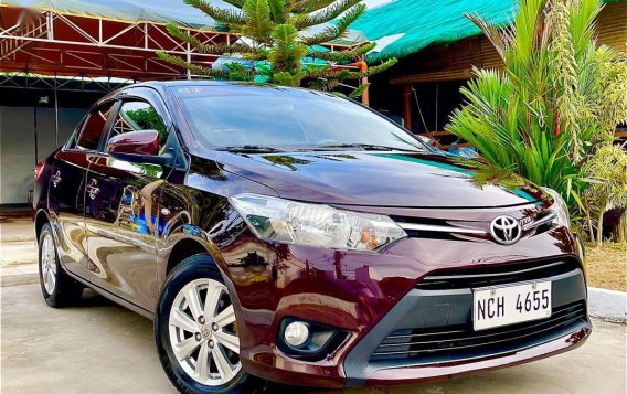 Red Toyota Vios 2016 for sale in Angeles-6