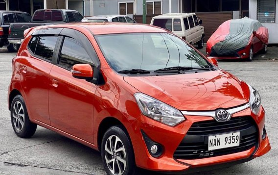 Orange Toyota Wigo 2020 for sale in Manual