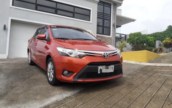 Selling Orange Toyota Vios 2014 in Quezon-1