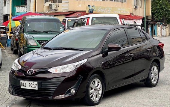 Red Toyota Vios 2018 for sale in Makati-1