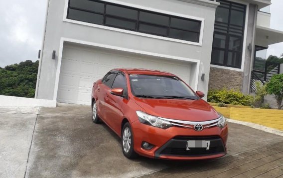 Selling Orange Toyota Vios 2014 in Quezon-4
