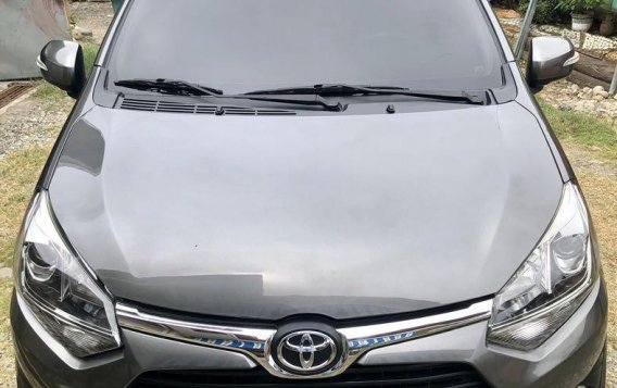 Silver Toyota Wigo 2018 for sale in Jones