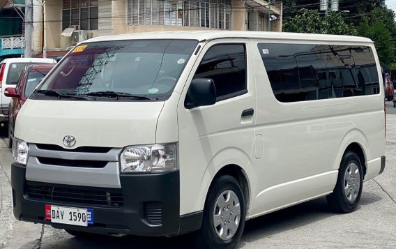 Pearl White Toyota Hiace 2021 for sale in Manual-1