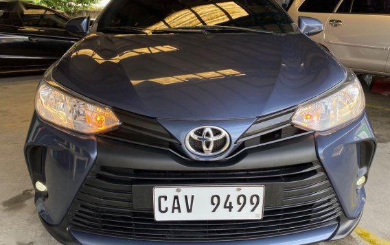 Selling Blue Toyota Vios 2021 in San Fernando-1