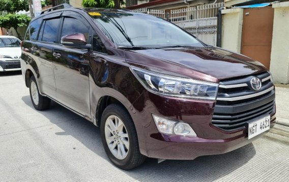 Red Toyota Innova 2021 for sale in Quezon