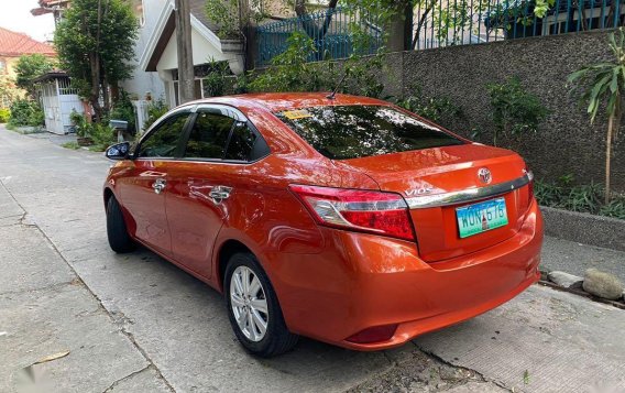 Orange Toyota Vios 2014 for sale in Quezon-2