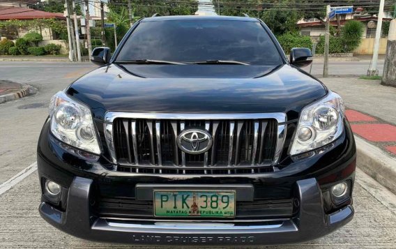 Black Toyota Land Cruiser Prado 2011 for sale in Quezon