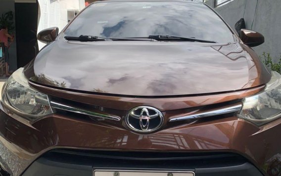 Brown Toyota Vios 2016 for sale in Cainta-2