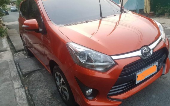 Orange Toyota Wigo 2020 for sale in Automatic-4