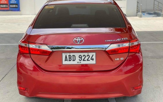 Selling Red Toyota Corolla Altis 2015 in Mandaluyong-5