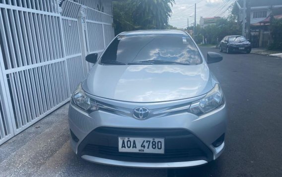 Silver Toyota Vios 2015 for sale in Quezon City